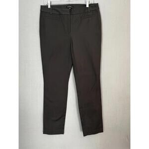 J CREW MERCANTILE Flat Front Trouser Career Pants 10R NEW with Tags Dark Gray